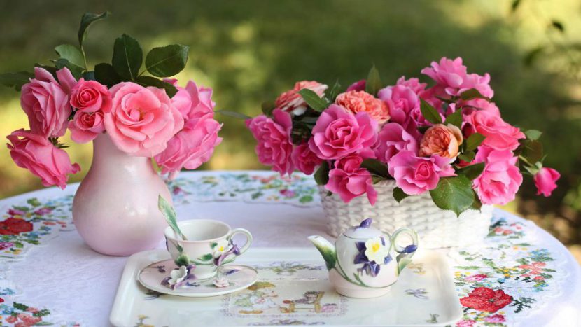 tea and roses
